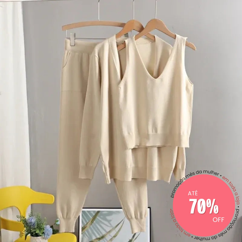 Conjunto Lainatti Damasco / Único