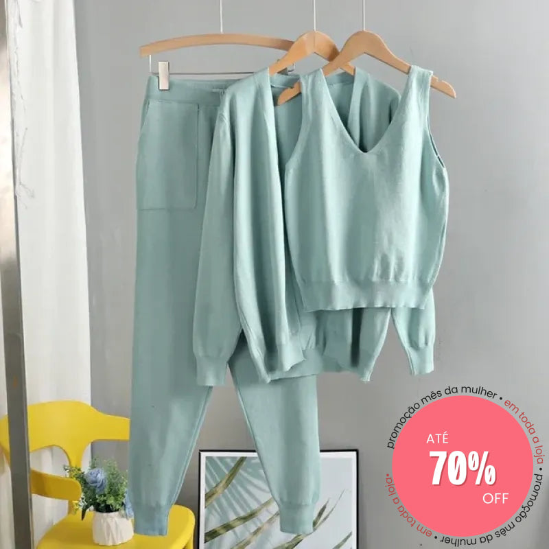 Conjunto Lainatti Verde Claro / Único