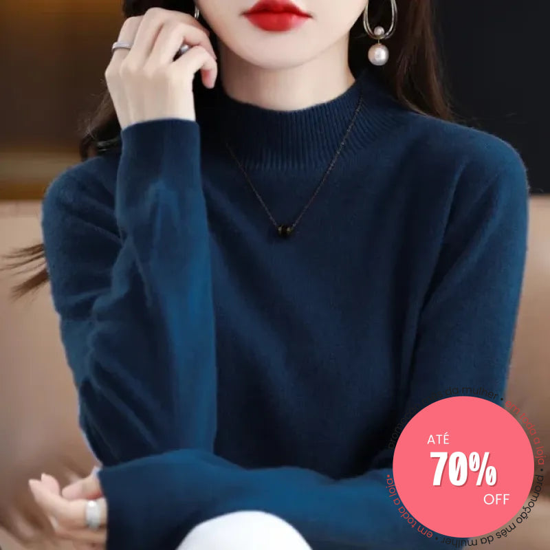 Suéter Bresciani Azul Marinho / P