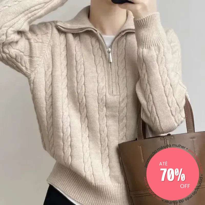 Suéter Isalene Caqui / Único