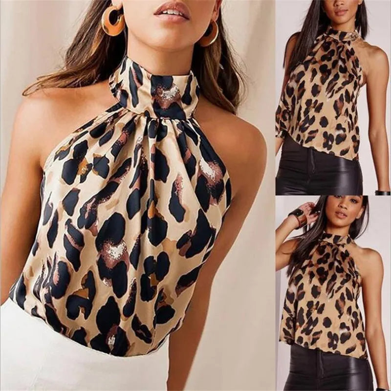 Blusa de leopardo