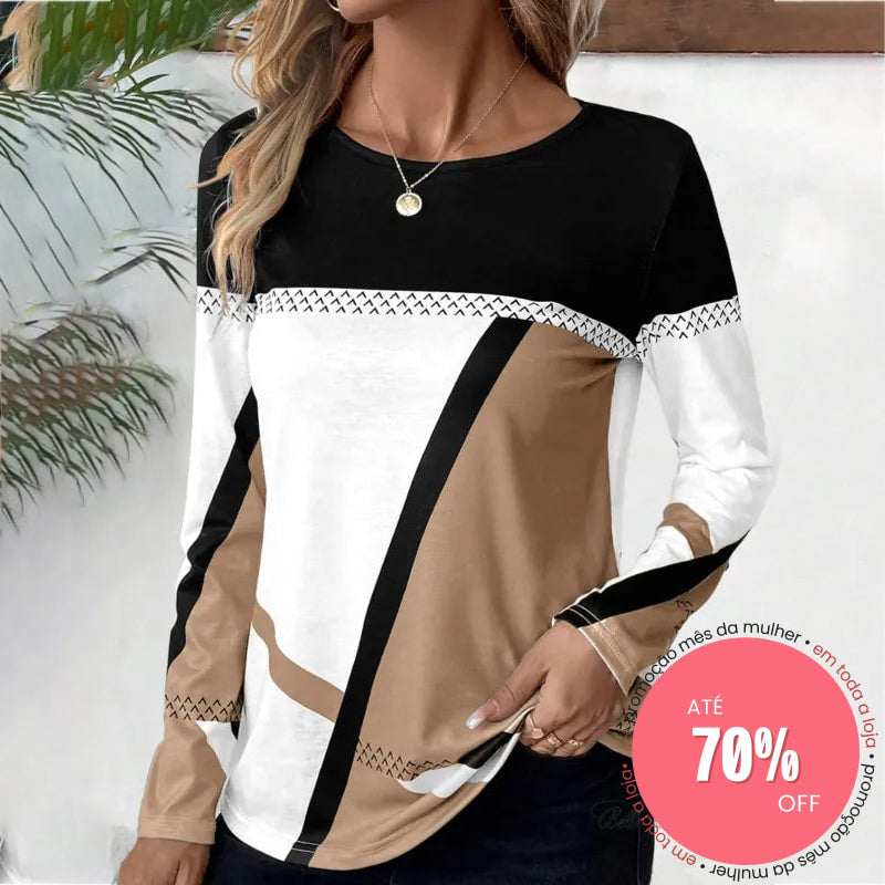 Blusa Gatti Marrom / P
